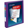 Avery Heavy-Duty View Binders - Locking One Touch EZD Rings - 1" Binder Capacity - Letter - 8 1/2" x 11" Sheet Size - 275 Sheet Capacity - (AVE79771) Product Image 