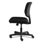 HON Volt Chair - Black Seat Color - Black Back Color - Fabric Back Material - Black Frame Color - Low Back Product Image 