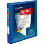 Avery Heavy-Duty View Binders - Locking One Touch EZD Rings - 1" Binder Capacity - Letter - 8 1/2" x 11" Sheet Size - 275 Sheet Capacity - (AVE79772) Product Image 