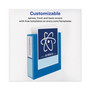 Avery Heavy-Duty View Binder with DuraHinge and One Touch EZD Rings, 3 Rings, 1.5" Capacity, 11 x 8.5, Pacific Blue View Product Image
