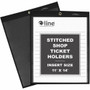 C-Line Shop Ticket Holders - Stitched - One Side Clear - 11" x 14" - Support 11" x 14" Media - Vinyl Product Image 
