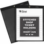 C-Line Shop Ticket Holders - Stitched - One Side Clear - 11" x 14" - Support 11" x 14" Media - Vinyl Product Image 