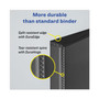 Avery Heavy-Duty View Binder with DuraHinge and Locking One Touch EZD Rings, 3 Rings, 4" Capacity, 11 x 8.5, Navy Blue View Product Image