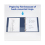 Avery Heavy-Duty View Binder with DuraHinge and Locking One Touch EZD Rings, 3 Rings, 5" Capacity, 11 x 8.5, Navy Blue View Product Image