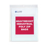 C-Line Heavyweight Industrial Poly Zip Bags, 8.5 x 11, 50/BX View Product Image