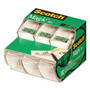 Scotch Magic Tape in Handheld Dispenser, 1" Core, 0.75" x 25 ft, Clear, 3/Pack View Product Image