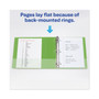 Avery Heavy-Duty View Binder with DuraHinge and Locking One Touch EZD Rings, 3 Rings, 4" Capacity, 11 x 8.5, Chartreuse View Product Image