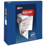 Avery Heavy-Duty View Binder with DuraHinge and Locking One Touch EZD Rings, 3 Rings, 4" Capacity, 11 x 8.5, Pacific Blue View Product Image