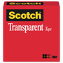 Scotch Transparent Tape, 3" Core, 1" x 72 yds, Transparent (MMM60012592) View Product Image