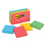 Post-it Notes Super Sticky Pads in Playful Primary Collection Colors, 2" x 2", 90 Sheets/Pad, 8 Pads/Pack (MMM6228SSAN) View Product Image