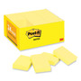 Post-it Notes Original Pads in Canary Yellow, Value Pack, 1.38" x 1.88", 100 Sheets/Pad, 24 Pads/Pack (MMM65324VAD) View Product Image