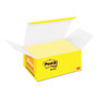 Post-it Notes Original Pads in Canary Yellow, Value Pack, 1.38" x 1.88", 100 Sheets/Pad, 24 Pads/Pack (MMM65324VAD) View Product Image