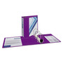 Avery Heavy-Duty View Binder with DuraHinge and Locking One Touch EZD Rings, 3 Rings, 5" Capacity, 11 x 8.5, Purple View Product Image
