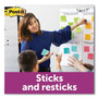 Post-it Notes Super Sticky Pads in Energy Boost Collection Colors, 3" x 3", 90 Sheets/Pad, 5 Pads/Pack (MMM6545SSUC) View Product Image