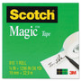 Scotch Magic Tape Refill, 1" Core, 0.75" x 36 yds, Clear (MMM810341296) View Product Image