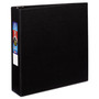 Avery Heavy-Duty Non-View Binder with DuraHinge and One Touch EZD Rings, 3 Rings, 2" Capacity, 11 x 8.5, Black (AVE79982) View Product Image