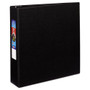 Avery Heavy-Duty Non-View Binder with DuraHinge and One Touch EZD Rings, 3 Rings, 2" Capacity, 11 x 8.5, Black (AVE79982) View Product Image
