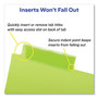 Avery Insertable Big Tab Plastic Dividers, 8-Tab, 11 x 8.5, Assorted, 1 Set View Product Image