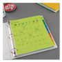 Avery Insertable Big Tab Plastic Dividers, 8-Tab, 11 x 8.5, Assorted, 1 Set (AVE11901) View Product Image