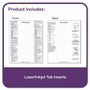 C-Line Business Card Binder Pages, For 2 x 3.5 Cards, Clear, 20 Cards/Sheet, 10 Sheets/Pack (CLI61217) View Product Image