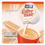 Coffee mate Liquid Coffee Creamer, Original, 0.38 oz Mini Cups, 180/Carton (NES753032) View Product Image