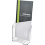 Deflecto Single Compartment DocuHolder - 1 Pocket(s) - 7.75" Height x 4.38" Width x 3.25" Depth - Desktop - Clear - Plastic Product Image 