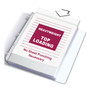 C-Line Heavyweight Polypropylene Sheet Protectors, Clear, 2", 11 x 8.5, 100/Box (CLI62023) View Product Image