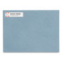 Avery Easy Peel White Inkjet Mailing Labels - 1/2" Width x 1 3/4" Length - (AVE8167) Product Image 