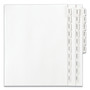 Avery Allstate Style EXHIBIT Tab Legal Dividers - 1 x Divider(s) - Side Tab(s) - EXHIBIT A-Z - 25 Tab(s)/Set - 8.5" Divider Width x 11" Divider Length Product Image 