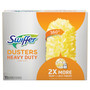 Swiffer Heavy Duty Dusters Refill, Dust Lock Fiber, 2" x 6", Yellow, 33/Carton (PGC99035) View Product Image