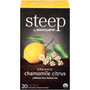 Bigelow steep Tea, Chamomile Citrus Herbal, 1 oz Tea Bag, 20/Box (BTC17707) View Product Image