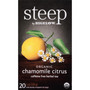 Bigelow steep Tea, Chamomile Citrus Herbal, 1 oz Tea Bag, 20/Box View Product Image