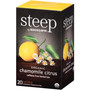 Bigelow steep Tea, Chamomile Citrus Herbal, 1 oz Tea Bag, 20/Box View Product Image