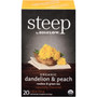 Bigelow steep Tea, Dandelion and Peach, 1.18 oz Tea Bag, 20/Box View Product Image