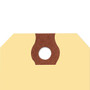Avery Unstrung Shipping Tags, 11.5 pt Stock, 6.25 x 3.13, Manila, 1,000/Box View Product Image