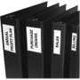C-Line Self-Adhesive Ring Binder Label Holders, Top Load, 2.25 x 3.63, Clear, 12/Pack View Product Image