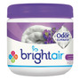 BRIGHT Air Super Odor Eliminator, Lavender and Fresh Linen, Purple, 14 oz Jar, 6/Carton (BRI900014CT) View Product Image