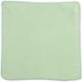 Rubbermaid Commercial 16" Light Commercial MF Cloths - 16" Length x 16" Width - Reusable, Launderable, Bleach-safe - Green Product Image 