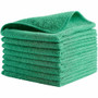 Rubbermaid Commercial 16" Light Commercial MF Cloths - 16" Length x 16" Width - Reusable, Launderable, Bleach-safe - Green Product Image 