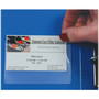 C-Line Self-Adhesive Business Card Holders, Top Load, 2 x 3.5, Clear, 10/Pack (CLI70257) View Product Image