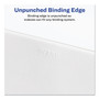 Avery-Style Preprinted Legal Bottom Tab Dividers, 26-Tab, Exhibit R, 11 x 8.5, White, 25/Pack (AVE12391) View Product Image