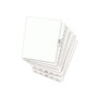 Avery-Style Preprinted Legal Bottom Tab Dividers, 26-Tab, Exhibit U, 11 x 8.5, White, 25/Pack View Product Image