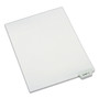 Avery-Style Preprinted Legal Bottom Tab Dividers, 26-Tab, Exhibit O, 11 x 8.5, White, 25/Pack View Product Image