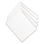 Avery Preprinted Legal Exhibit Side Tab Index Dividers, Allstate Style, 10-Tab, 1, 11 x 8.5, White, 25/Pack View Product Image