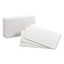 Oxford Unruled Index Cards, 3 x 5, White, 100/Pack OXF30 (OXF30) View Product Image