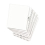 Avery-Style Preprinted Legal Bottom Tab Dividers, 26-Tab, Exhibit Y, 11 x 8.5, White, 25/Pack View Product Image