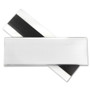 C-Line HOL-DEX Magnetic Shelf/Bin Label Holders, Side Load, 2 x 6, Clear, 10/Box View Product Image