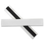 C-Line HOL-DEX Magnetic Shelf/Bin Label Holders, Side Load, 1 x 6, Clear, 10/Box View Product Image