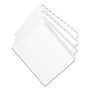 Avery Preprinted Legal Exhibit Side Tab Index Dividers, Allstate Style, 10-Tab, 7, 11 x 8.5, White, 25/Pack View Product Image