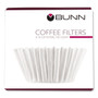 BUNN Coffee Filters, 8 to 12 Cup Size, Flat Bottom, 100/Pack, 12 Packs/Carton View Product Image